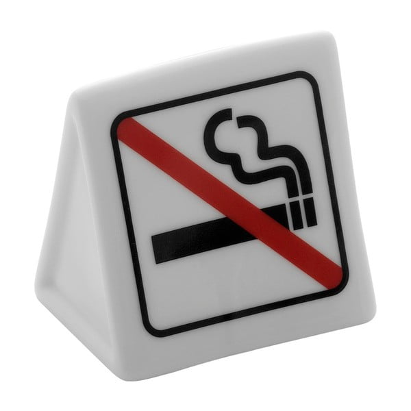 No Smoking Area porcelán cédula - Steel Function