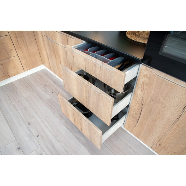 Sarok konyhabútor munkalappal (összeszerelési szolgáltatás nélkül) 170–180 cm Nico – STOLKAR-image-1