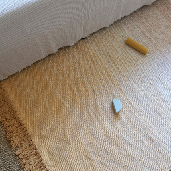 Narancssárga-rózsaszín mosható szőnyeg 100x150 cm Kirthy – Nattiot-image-2