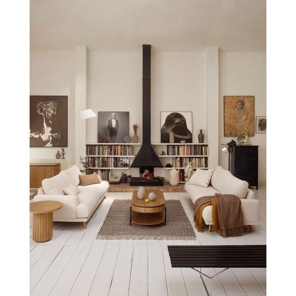 Bézs kanapé 231 cm Karin - Kave Home-image-1