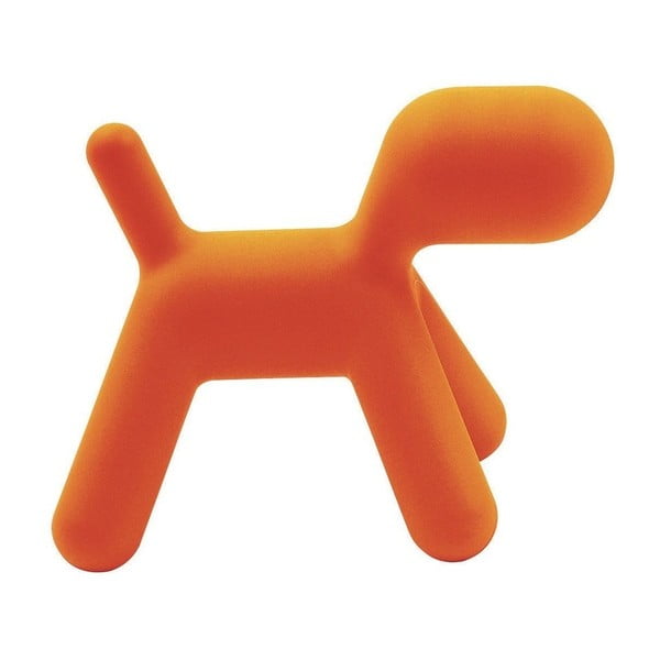 Puppy narancssárga, kutyaformájú gyerekülőke, magasság 55,5 cm - Magis