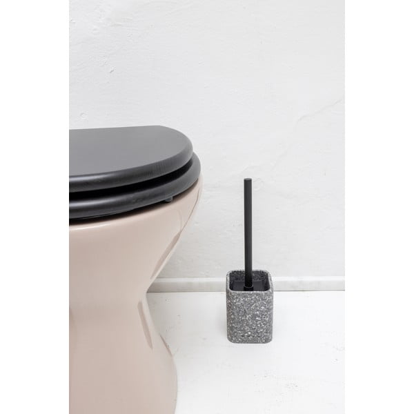 Szürke poligyanta WC-kefe Tom Tailor T-Terrazzo – Wenko-image-1