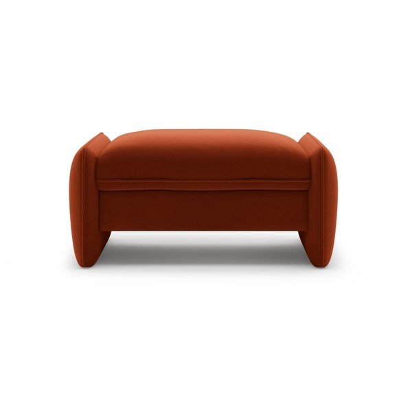 Téglavörös bársony lábtartó Georgia – Micadoni -image-1