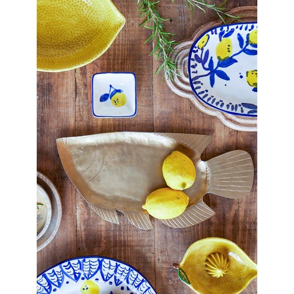 Fém dekoratív tálca 35,5x17 cm Fabius – Bloomingville-image-1