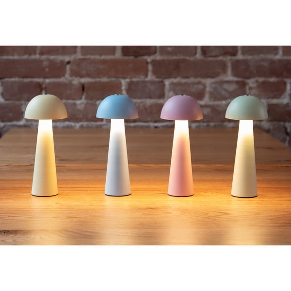 Rózsaszín LED asztali lámpa (magasság 16,5 cm) Mini LED Dome – Leitmotiv-image-1