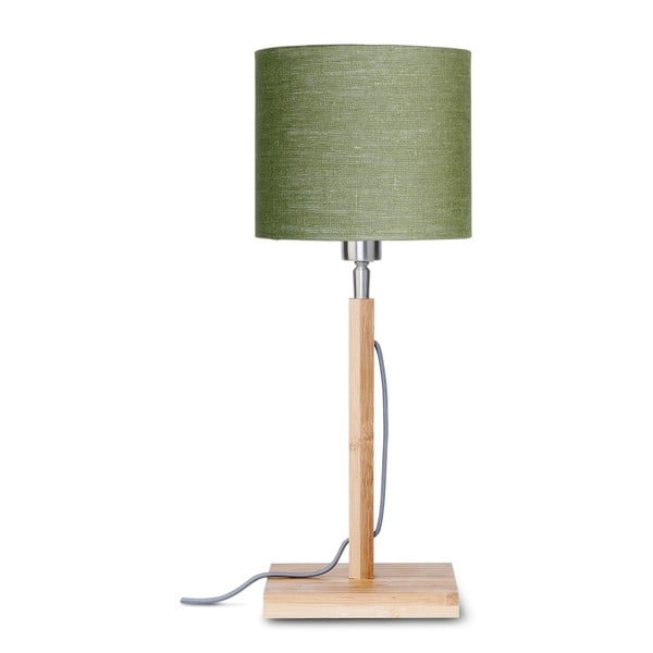 Fuji asztali lámpa bambusz lámpatesttel - Good&Mojo