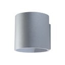 Roda szürke falilámpa - Sollux