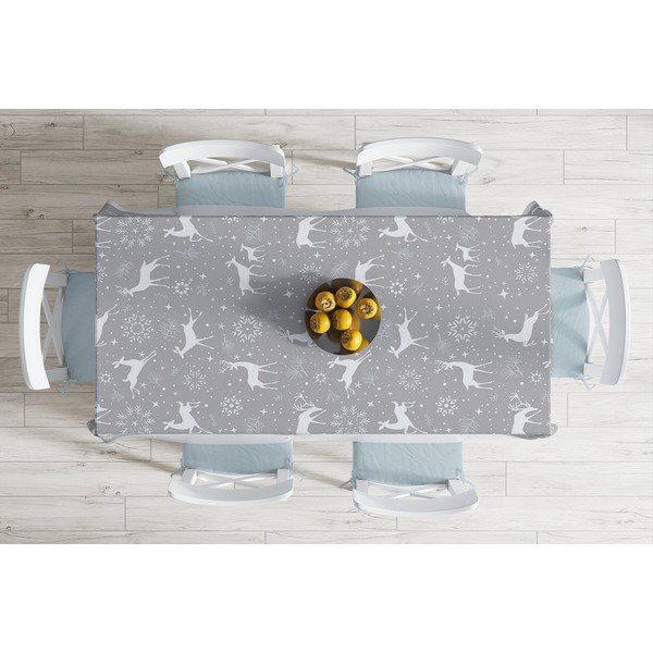 Winter Wonderland karácsonyi pamutkeverék asztalterítő, 140 x 180 cm - Minimalist Cushion Covers-image-1