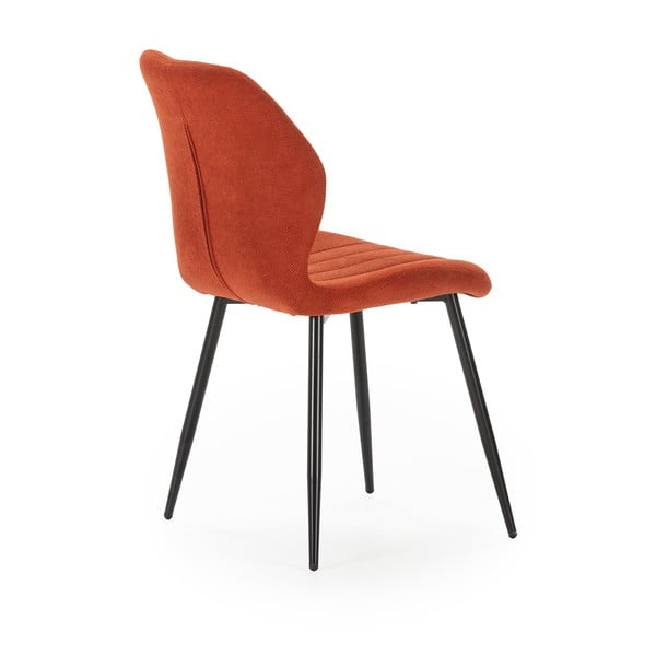 Téglavörös étkezőszék szett 4 db-os Milu – Marckeric-image-4