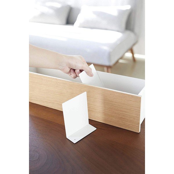 Fehér-natúr színű fém rendszerező írószerekhez Rin – YAMAZAKI-image-4