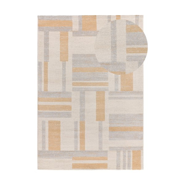 Világosszürke-krémszínű szőnyeg 160x230 cm Craft – Universal