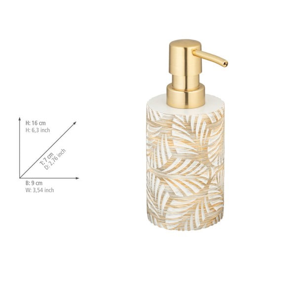 Bézs poligyanta fürdőszobai kiegészítő szett Terralba – Wenko-image-4