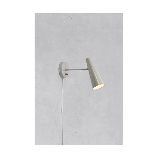 Szürkésbézs konnektorhoz csatlakoztatható fali lámpa Peak – Markslöjd-image-1