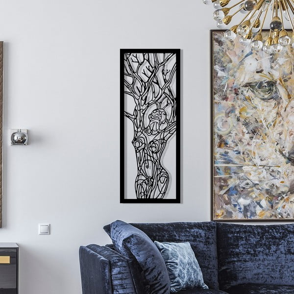 Fém fali dekoráció 20x51 cm – Wallity-image-2