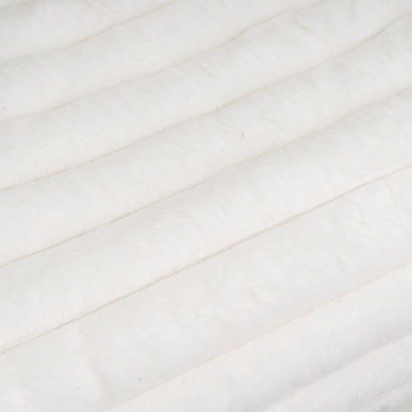 Fehér mikroplüss takaró 130x160 cm Fur Velvet – Casa Selección-image-2