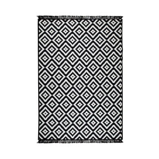 Helen fekete-fehér kétoldalas szőnyeg, 120 x 180 cm