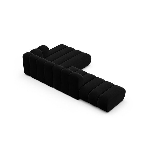 Antracitszürke sarokkanapé (jobb oldali) Lupine – Micadoni Home-image-3