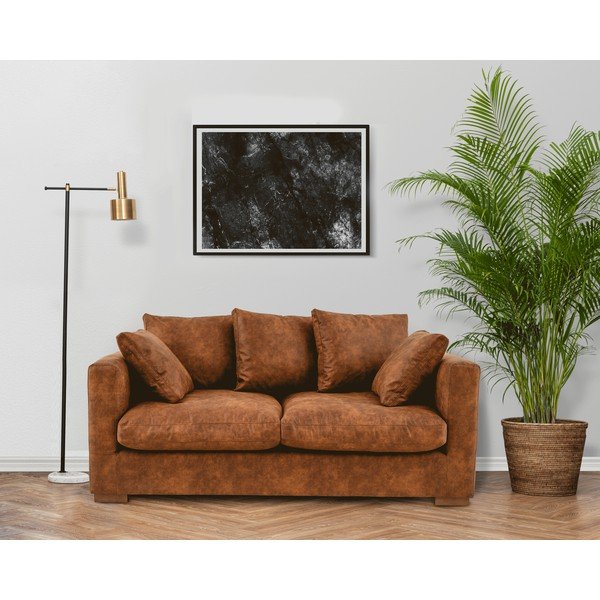 Konyakbarna kanapé 175 cm Comfy – Scandic-image-1