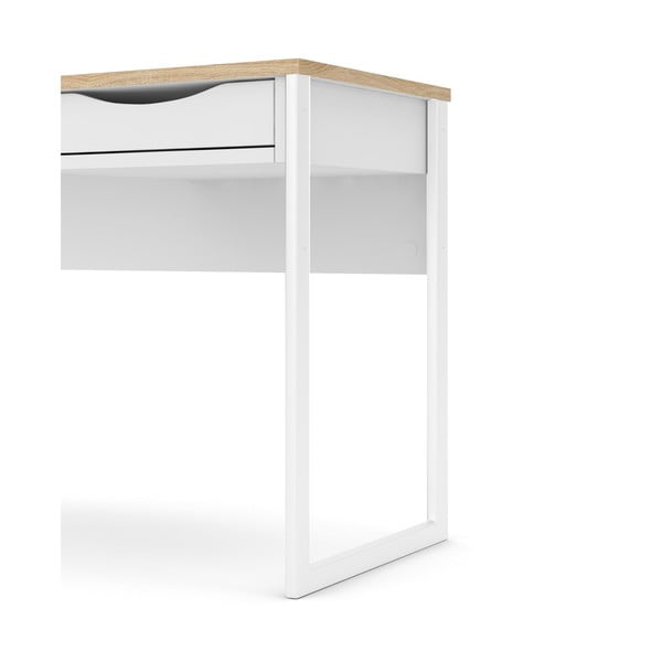 Function Plus fehér íróasztal, 130 x 48 cm - Tvilum-image-4