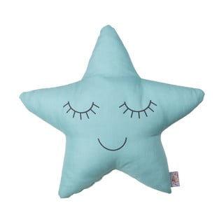 Pillow Toy Star türkiz pamutkeverék gyerekpárna, 35 x 35 cm - Mike & Co. NEW YORK