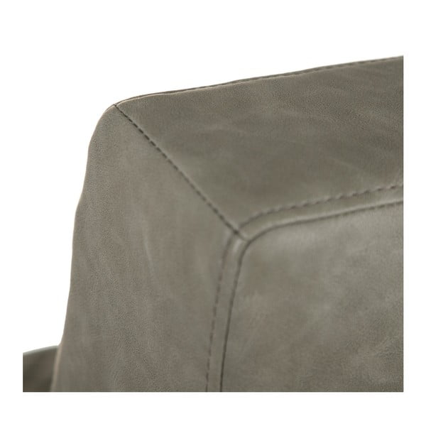 Khaki bőrutánzat fotel – Ixia-image-4