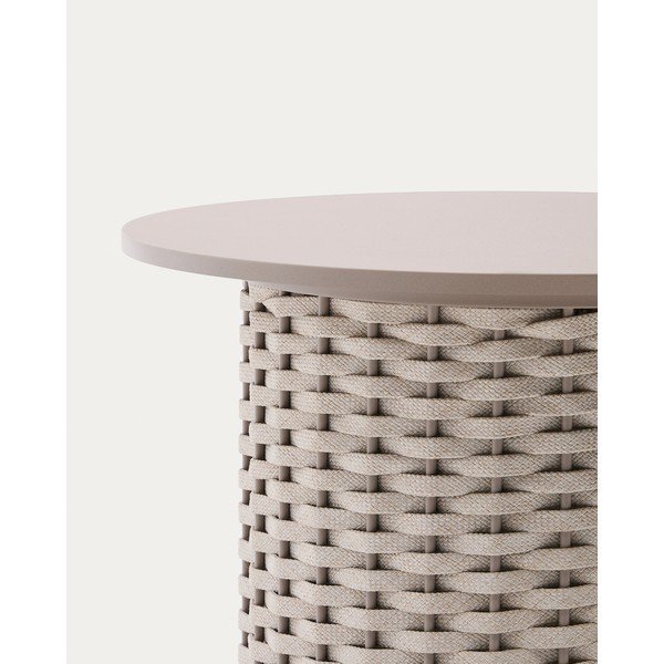 Fém kerek kerti kisasztal ø 50 cm Sedalis – Kave Home-image-3