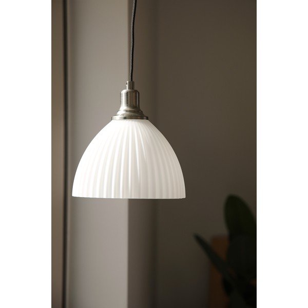 Fehér üveg függőlámpa ø18x18 cm Ro – Markslöjd-image-1