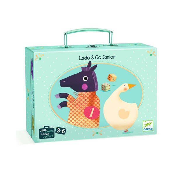 Társasjáték Nomad Ludo & Co Junior - Djeco-image-1