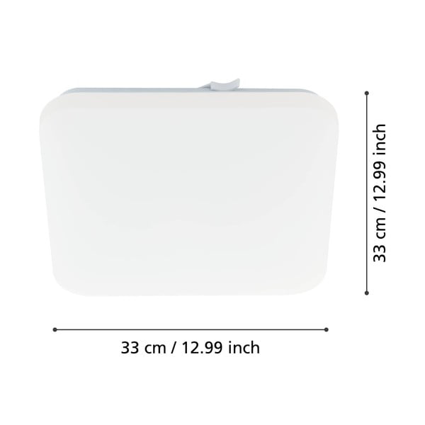 Fehér LED mennyezeti lámpa 33x33 cm FRANIA – EGLO-image-2