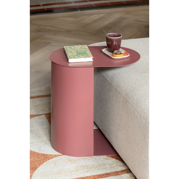 Fém tárolóasztal szett 2 db-os 30x45 cm Riqueza Oval – Leitmotiv-image-1