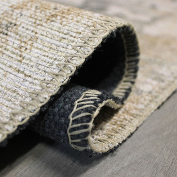 Szürkésbézs mosható szőnyeg 115x170 cm Lila Abstract – Flair Rugs-image-2