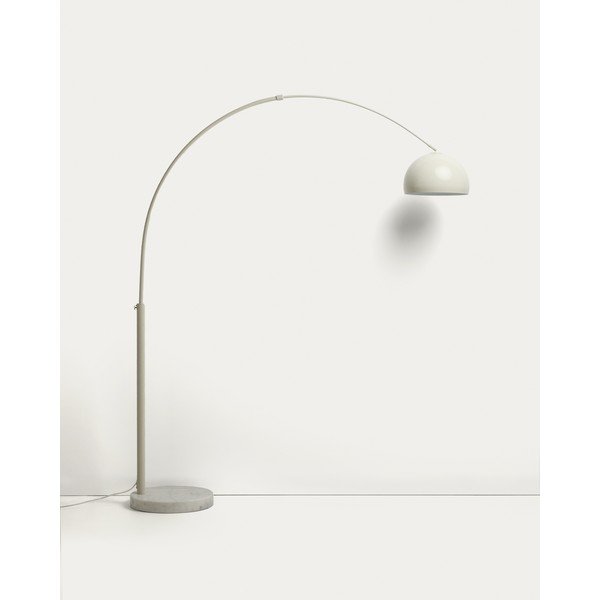 Fehér állólámpa fém búrával (magasság 160 cm) Madali – Kave Home-image-4