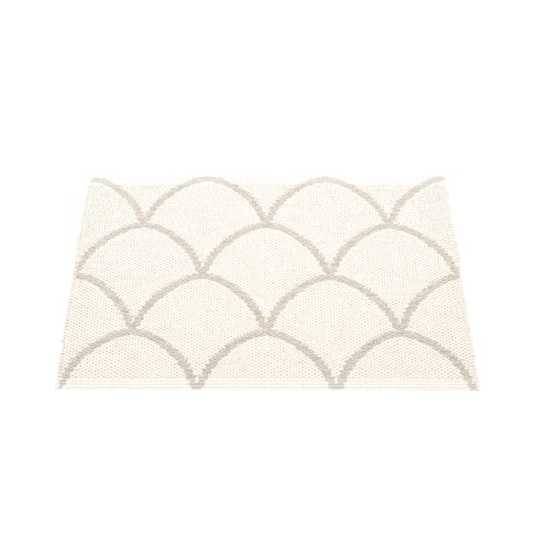 Krémszínű kültéri-beltéri szőnyeg 70x50 cm Kotte Linen – Pappelina-image-2