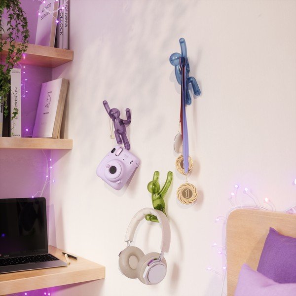 Öntapadós műanyag akasztó szett 3 db-os Buddy – Umbra-image-1