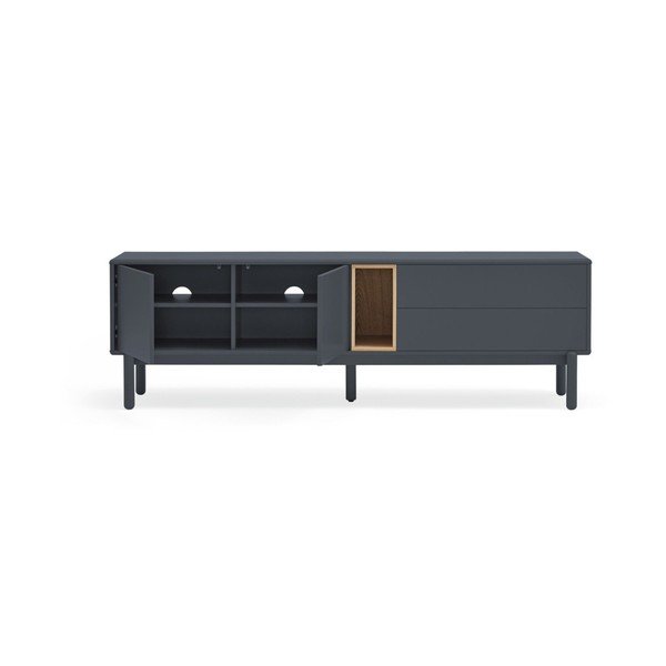 Sötétszürke TV-állvány 180x56 cm Corvo - Teulat-image-3