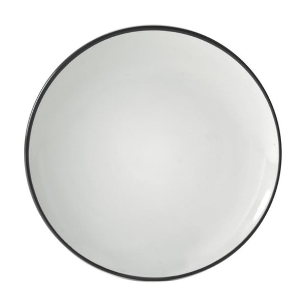 Cosmos fekete desszertes tányér, ⌀ 20 cm - Price & Kensington