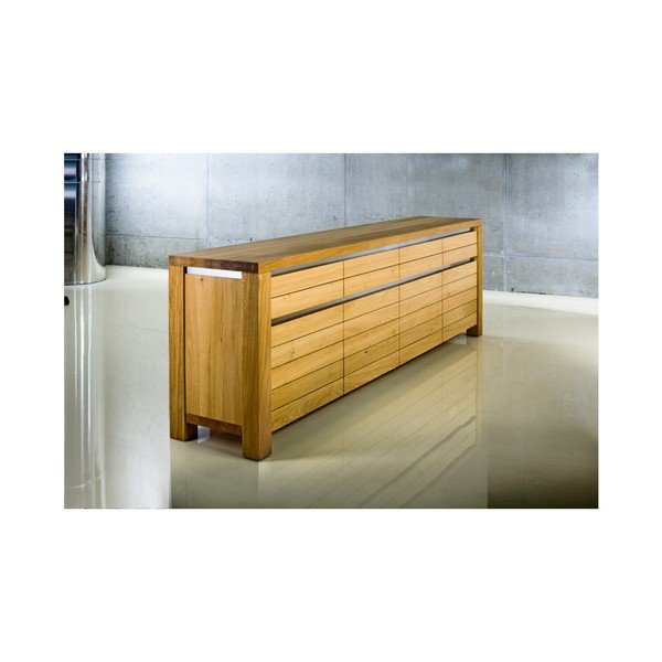 Next tömör tölgyfa komód, 180 cm - Javorina-image-1