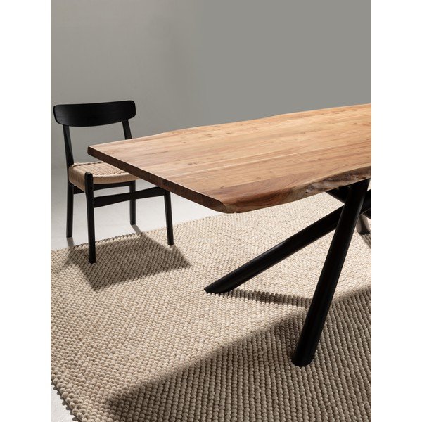 Akácfa étkezőasztal 100x220 cm Anuri – MOME-image-2