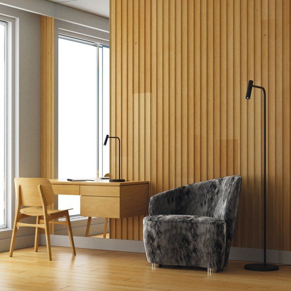 Alexia fekete állólámpa, magasság 50,3 cm - SULION-image-3