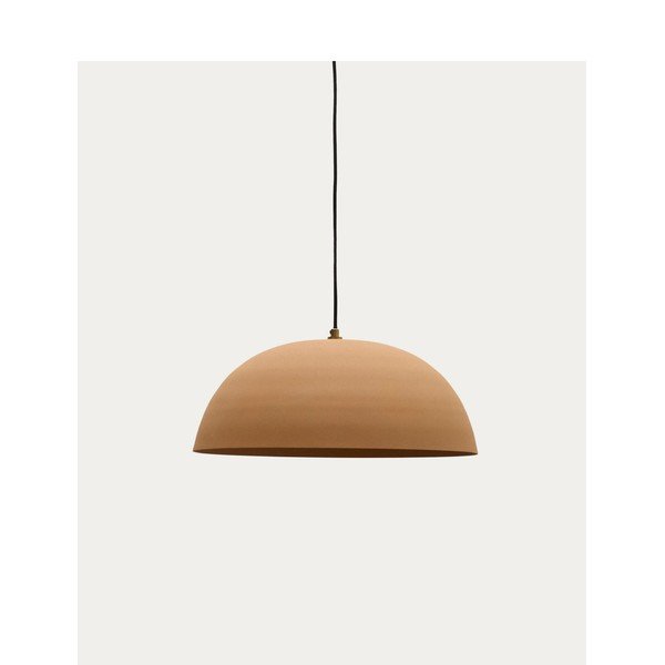 Narancssárga fém függőlámpa ø 46 cm Nibla – Kave Home-image-3