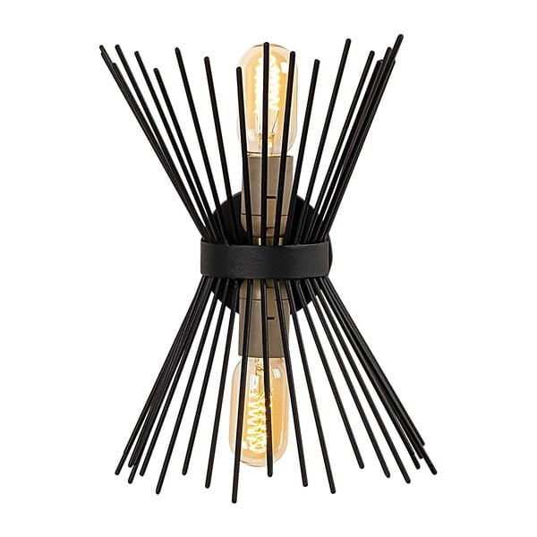 Fekete fali lámpa Kirpi – Opviq lights-image-4