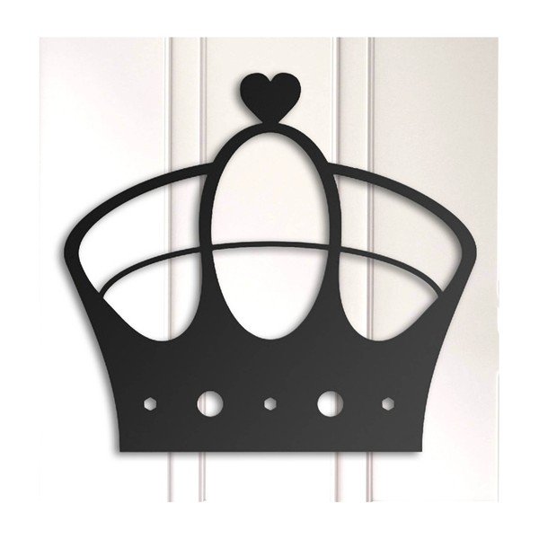 Crown fém fali dekoráció