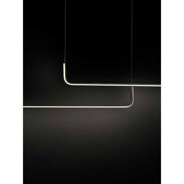 Matt fekete alumínium LED dimmelhető függőlámpa Strita – Nova Luce-image-4
