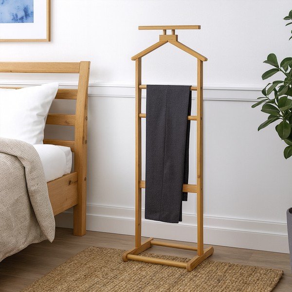 Natúr színű bambusz szobainas Vion – Bonami Essentials-image-1