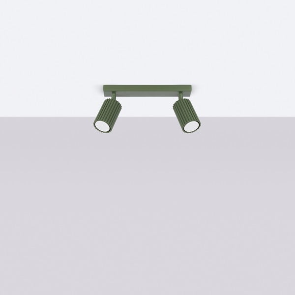 Zöld spotlámpa 6,5x30 cm Gleam – Sollux-image-4