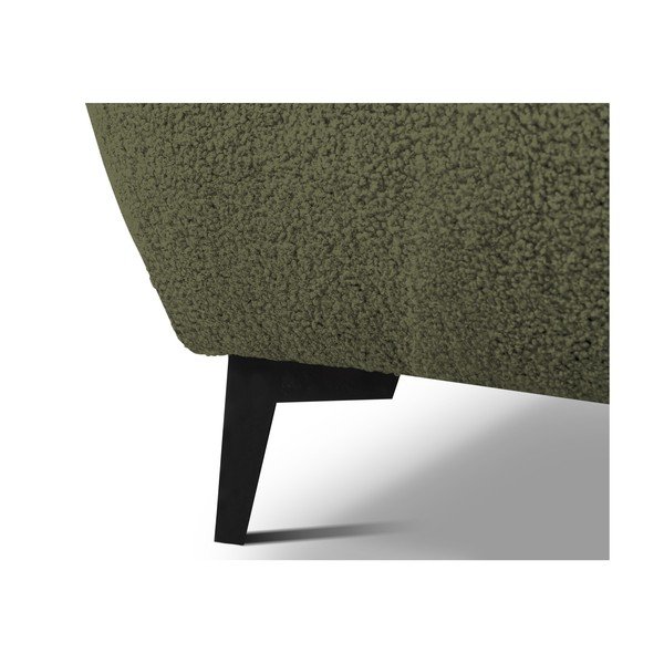 Zöld kárpitozott ágyneműtartós franciaágy ágyráccsal 160x200 cm Makapu – Makamii-image-4