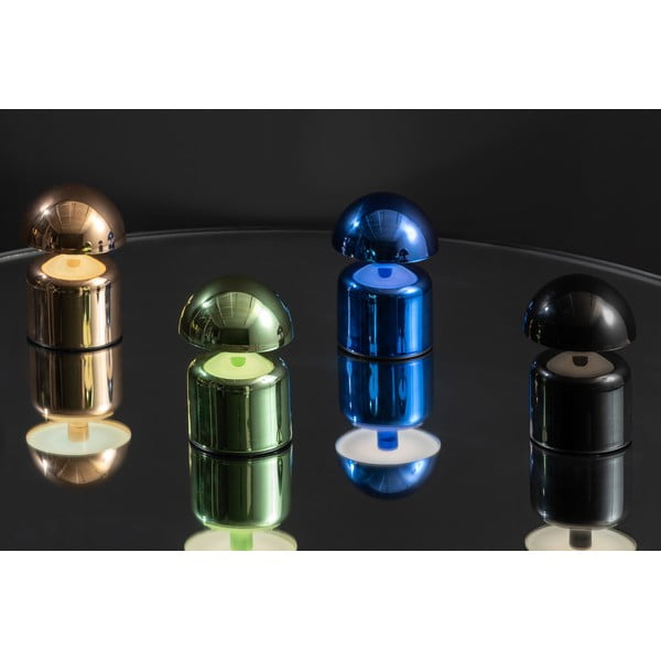 Világoszöld LED asztali lámpa fém búrával (magasság 14 cm) Impetu – Leitmotiv-image-2