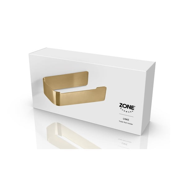 Sárgaréz színű fali rozsdamentes acél WC-papír tartó Ume Brass – Zone-image-3