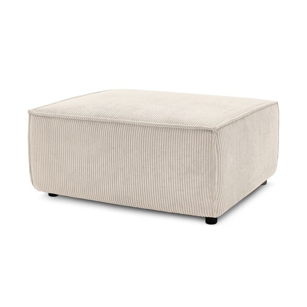 Bézs kordbársony puff Nihad – Bobochic Paris-image-3