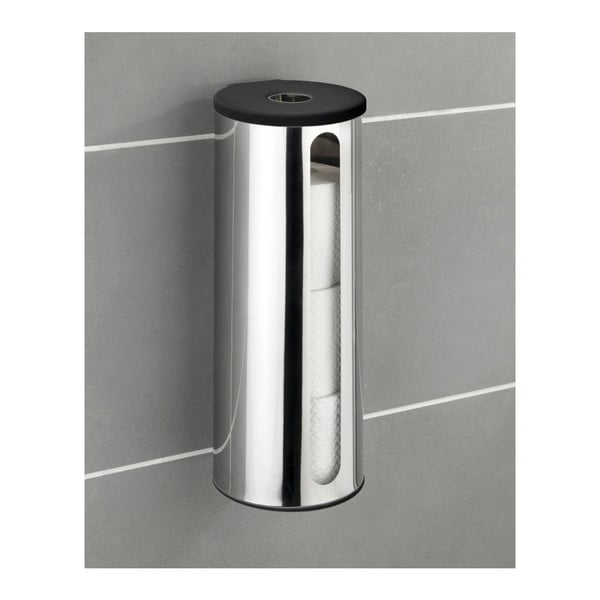 Turbo-Loc Detroit fali fúrásmentes WC-papír tartó - Wenko-image-1